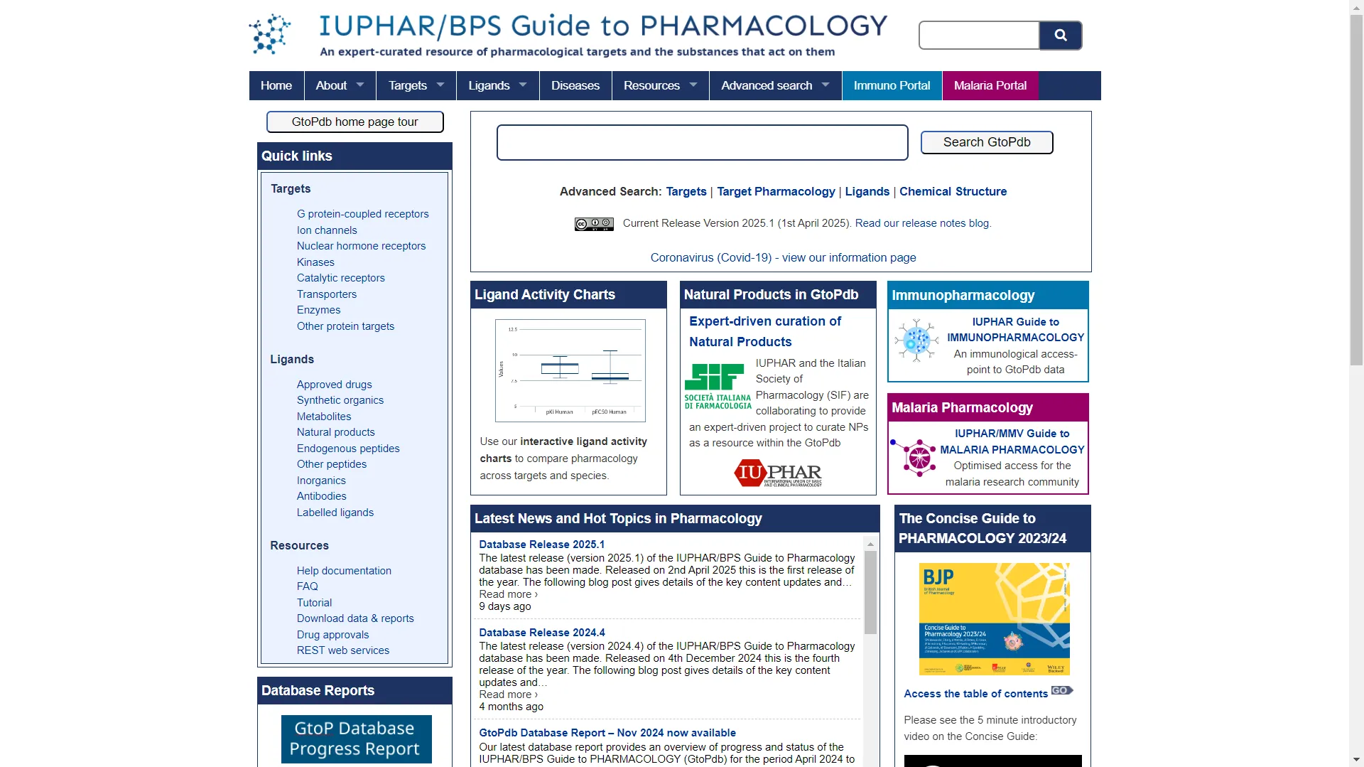Guide to Pharmacology
